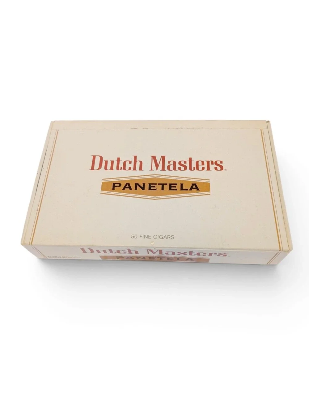 VINTAGE Dutch Masters Cigar Box Panetela De Luxe Empty